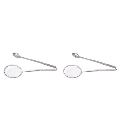 🔥 2-in-1 Stainless Steel Strainer Tongs – Grab, Drain & Serve with One Tool