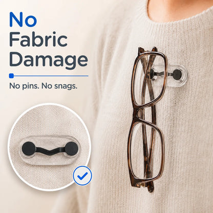 🎁50K+ SOLD! Almost Gone🎉🧲No Damage Clothing Magnetic Glasses Holder