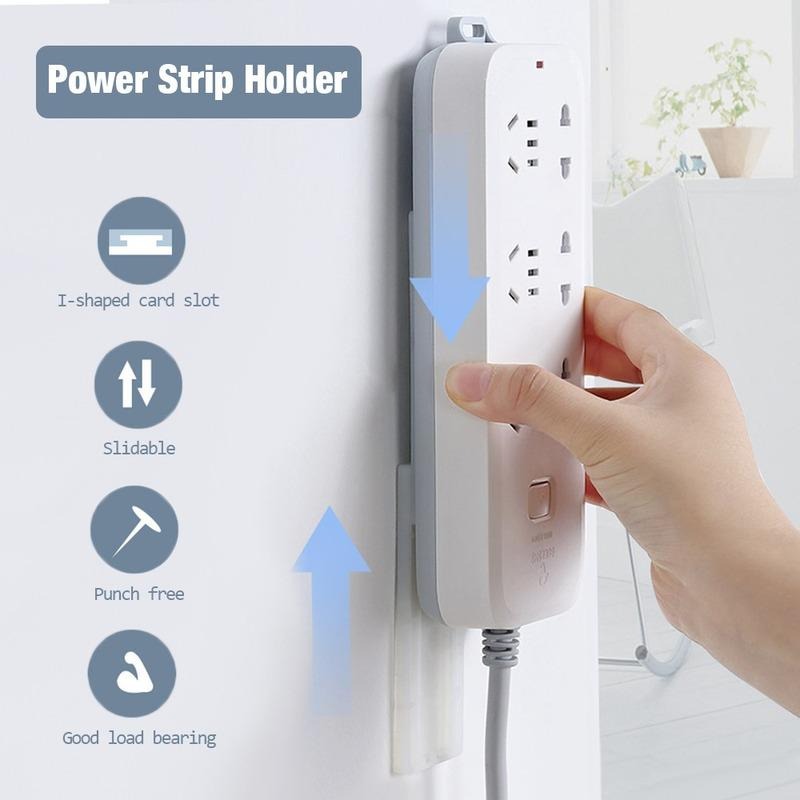 Pellucem Wall Mounted Power Strip Holder